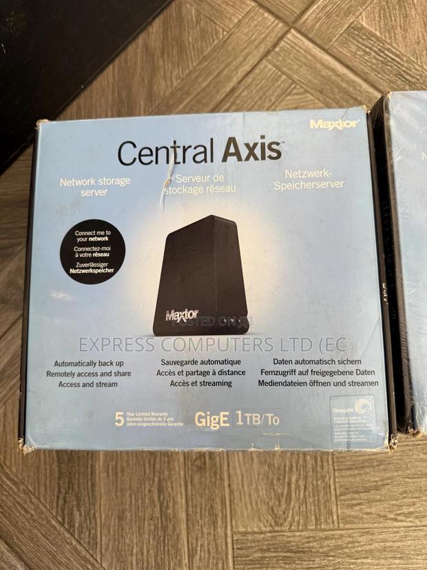 Seagate Maxtor Central Axis 1 Tb Network Storage Server Original Uk · Photo 7