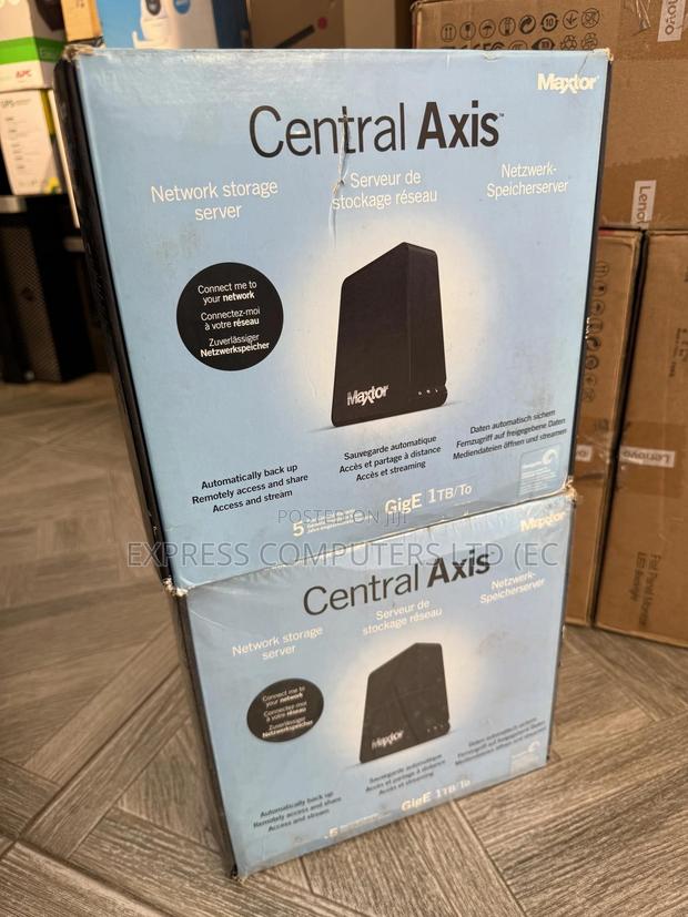 Seagate Maxtor Central Axis 1 Tb Network Storage Server Original Uk · Photo 2