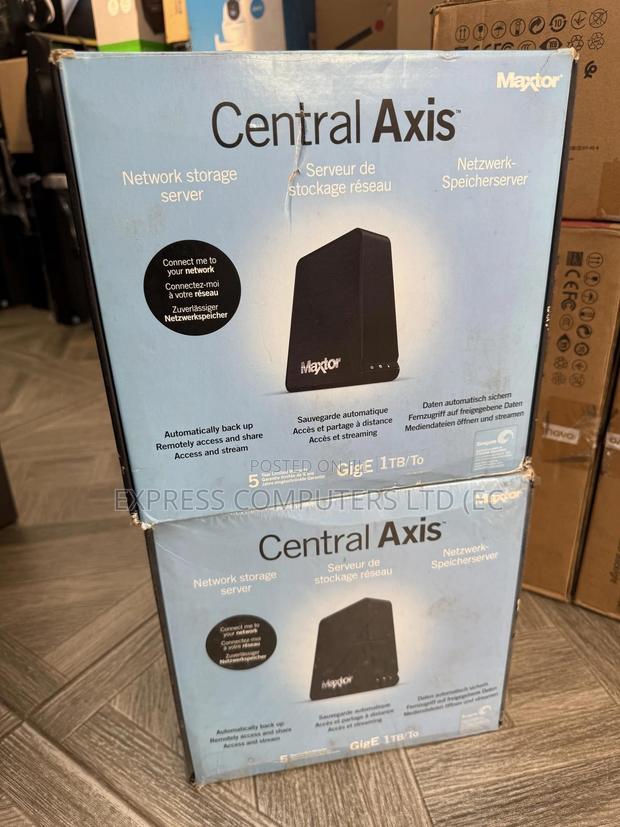 Seagate Maxtor Central Axis 1 Tb Network Storage Server Original Uk · Photo 6
