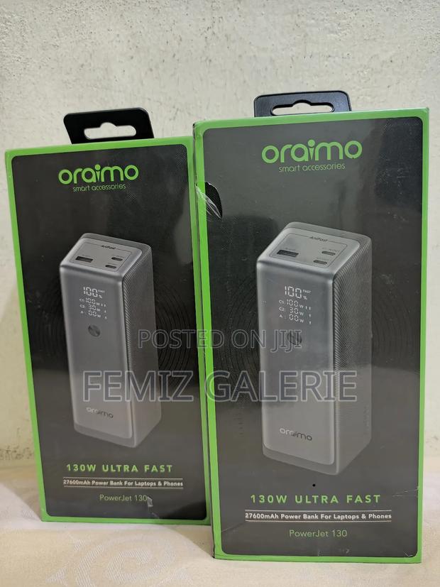 Oraimo Power Jet 130 27600mah 130w Power Bank · Photo 1