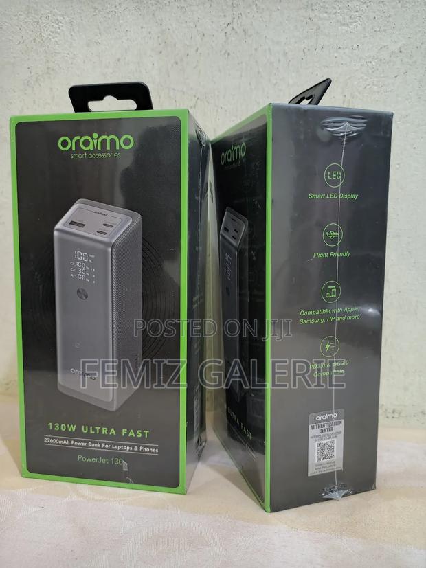 Oraimo Power Jet 130 27600mah 130w Power Bank · Photo 4