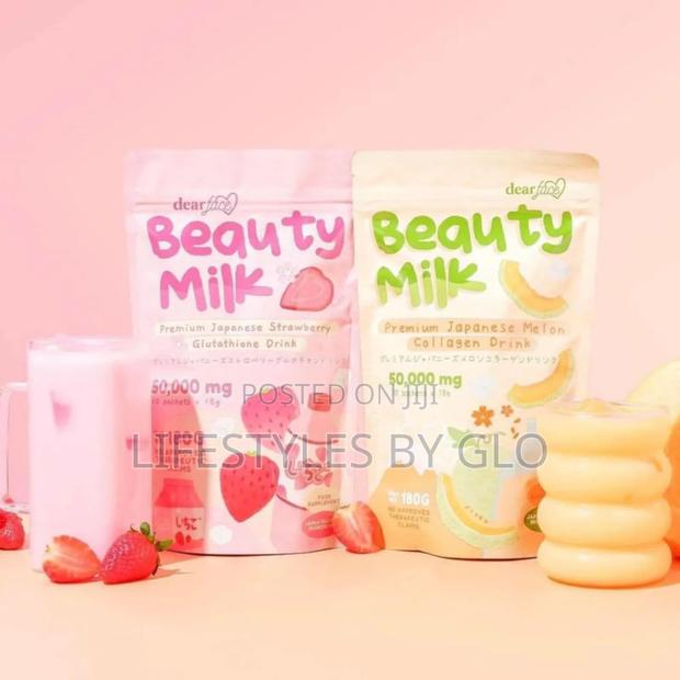 Beauty Milk Premium Japanese Collagen Drink (Melon / Strawberry) · Photo 1