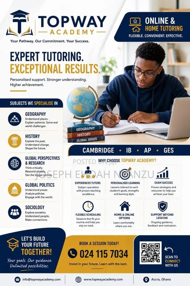 Private History, Geography, Sociology & Global Perspectives Tutor · Photo 1