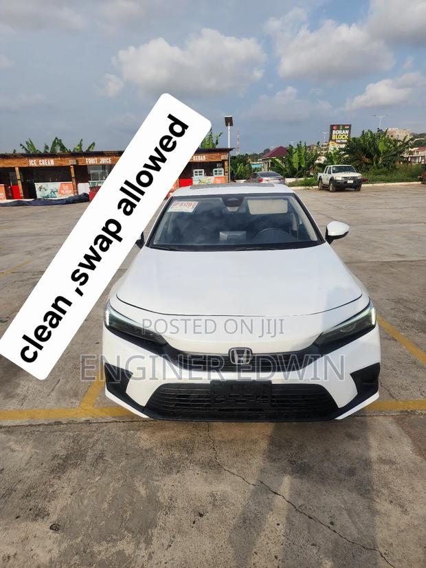 Honda Civic EX 2022 White · Photo 2
