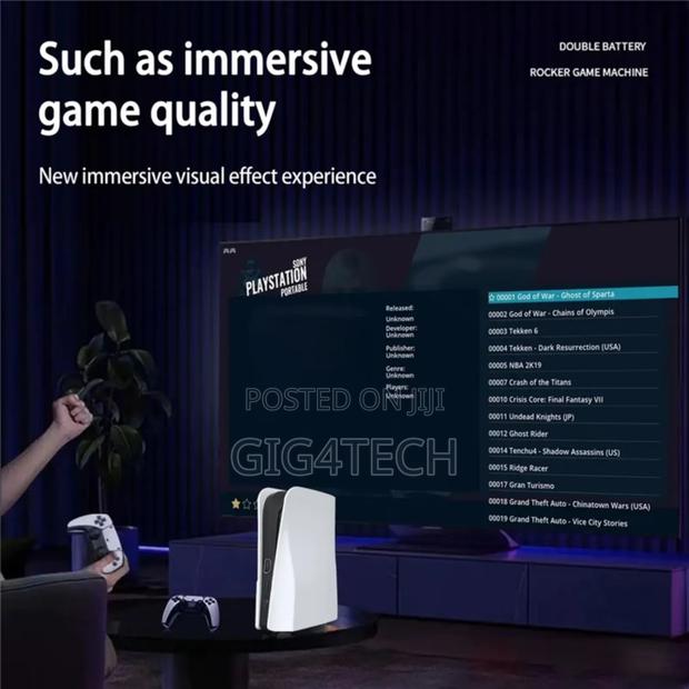 Q10 2.4g Wireless Hd Video Game Console 128g With 2 Gamepads for PSP · Photo 3