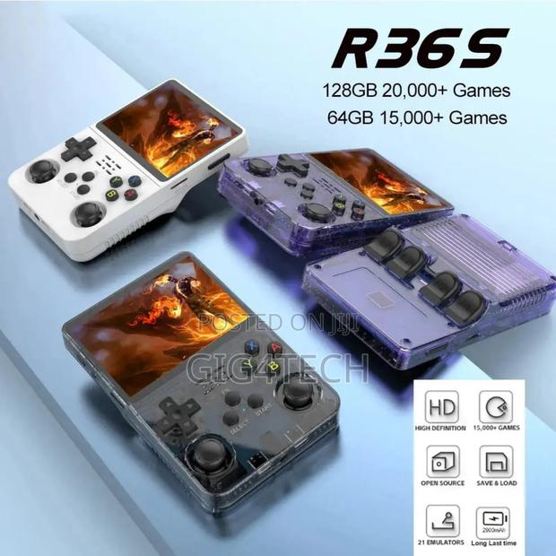 R36s Retro Handheld Game Console Linux System Portable Handheld · Photo 3