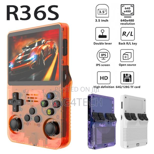 R36s Retro Handheld Game Console Linux System Portable Handheld · Photo 4