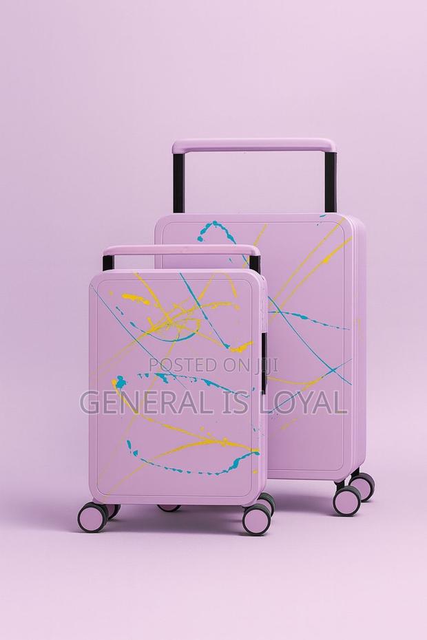 2in1 Durable Marbled Hardshell Exterior Suitcase · Photo 8