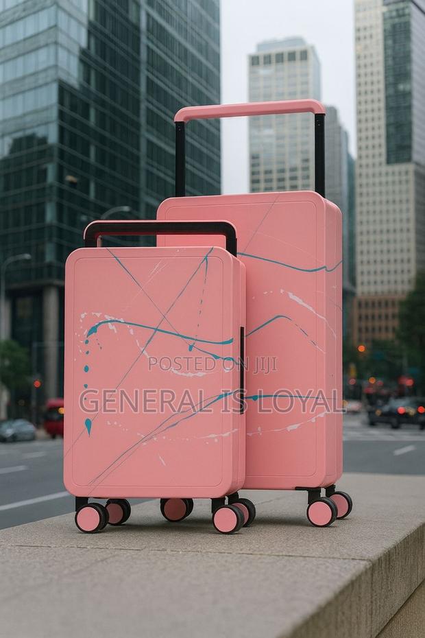 2in1 Durable Marbled Hardshell Exterior Suitcase · Photo 5