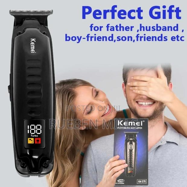 Smooth Shaving Kemei Km-1578 Skin Machine Beard Trimmer Detailer · Photo 2