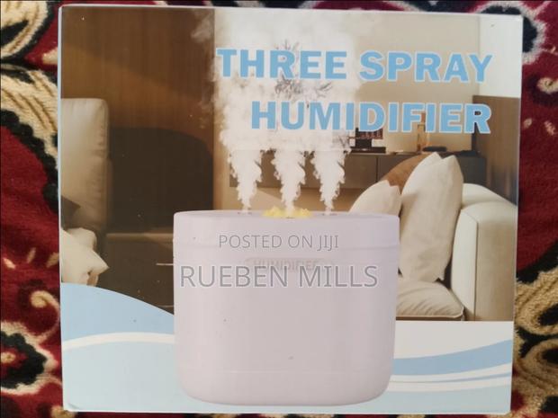 Three Mouthed Spray Essential Oil Diffuser Humidifier Air Freshener · Photo 3