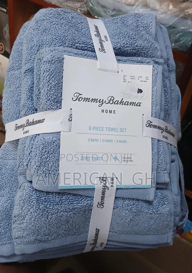 6 Pieces 100% Cotton Towel Set · Photo 2