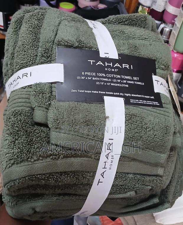 6 Pieces 100% Cotton Towel Set · Photo 3