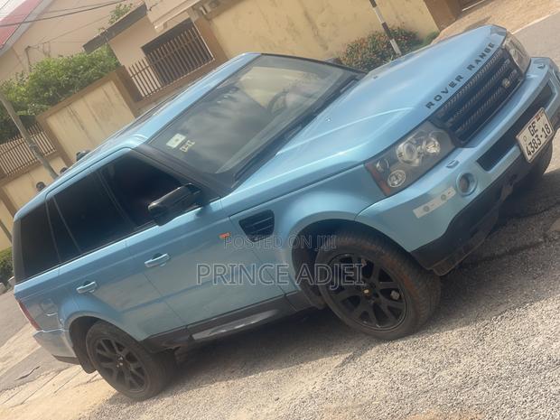 Land Rover Range Rover Sport HSE 4x4 (4.4L 8cyl 6A) 2007 Blue · Photo 3