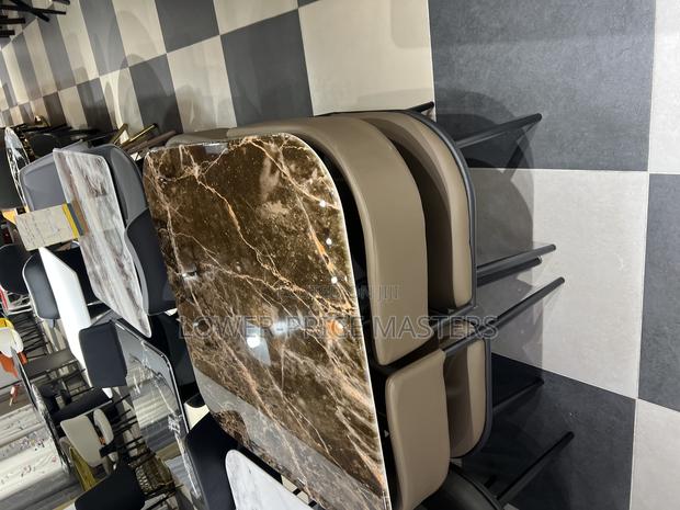 4 Seater Marble Dining Set · Photo 1