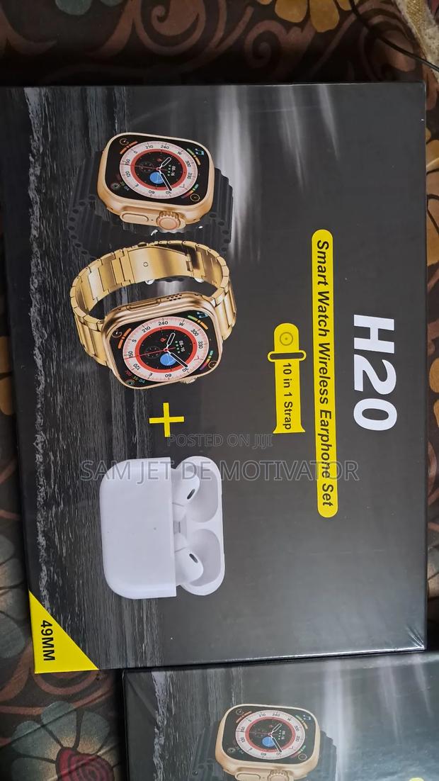 H20 + Earphones 10 in 1 Set Smart Watch · Photo 5