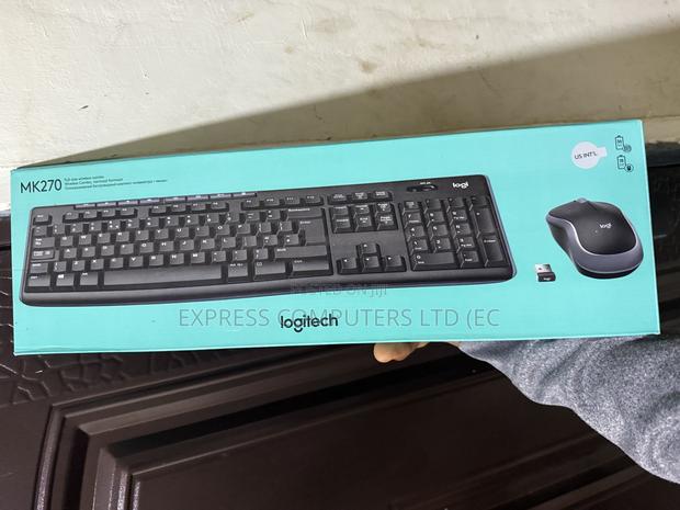 Logitech Mk270 Wireless Keyboard and Mouse Combo Original From Uk · Photo 6