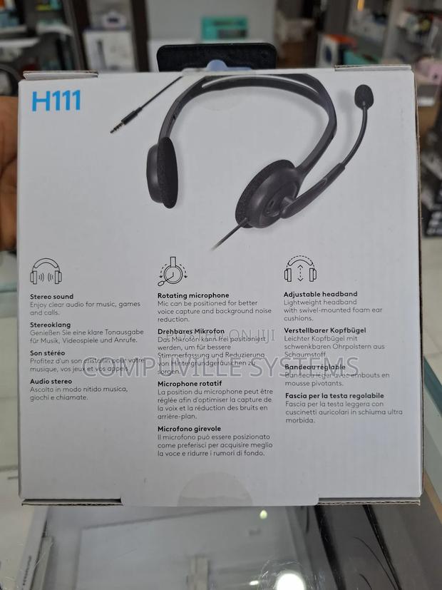 Logitech H111 Stereo Headset · Photo 3