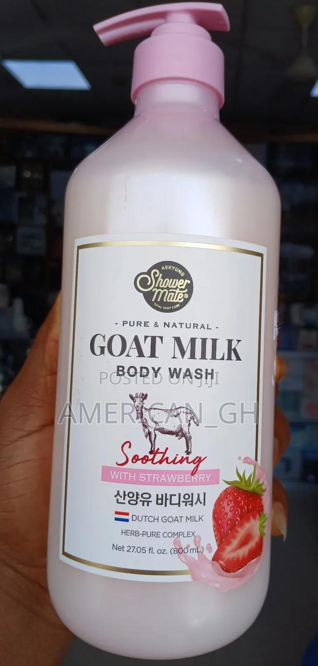 Goat Milk Shower Gel(Strawberry) 800ml · Photo 3