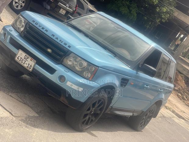 Land Rover Range Rover Sport HSE 4x4 (4.4L 8cyl 6A) 2007 Blue · Photo 2