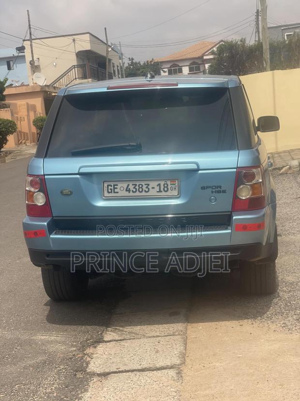 Land Rover Range Rover Sport HSE 4x4 (4.4L 8cyl 6A) 2007 Blue · Photo 4
