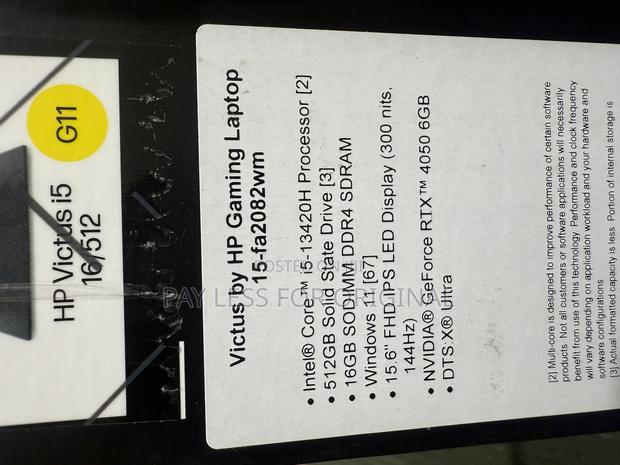 New Laptop HP Victus 15 16GB Intel Core i5 SSD 512GB · Photo 2