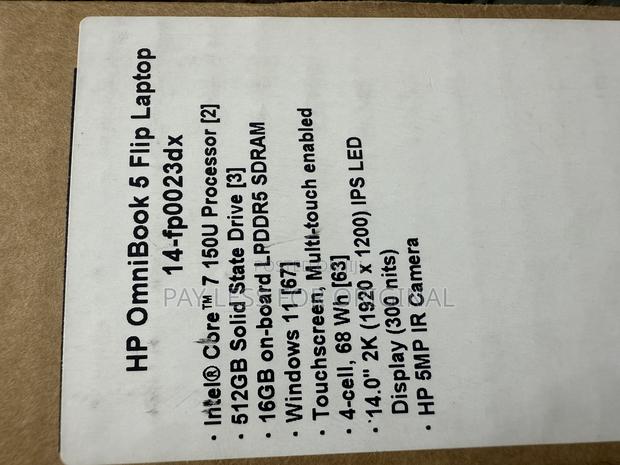 New Laptop HP OmniBook 5 14" 16GB Intel Core 7 SSD 512GB · Photo 2