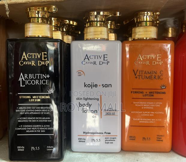 Active Caviar Drip Arbutin/Licorice | Kojie San | Vitamin C Tumeric · Photo 1
