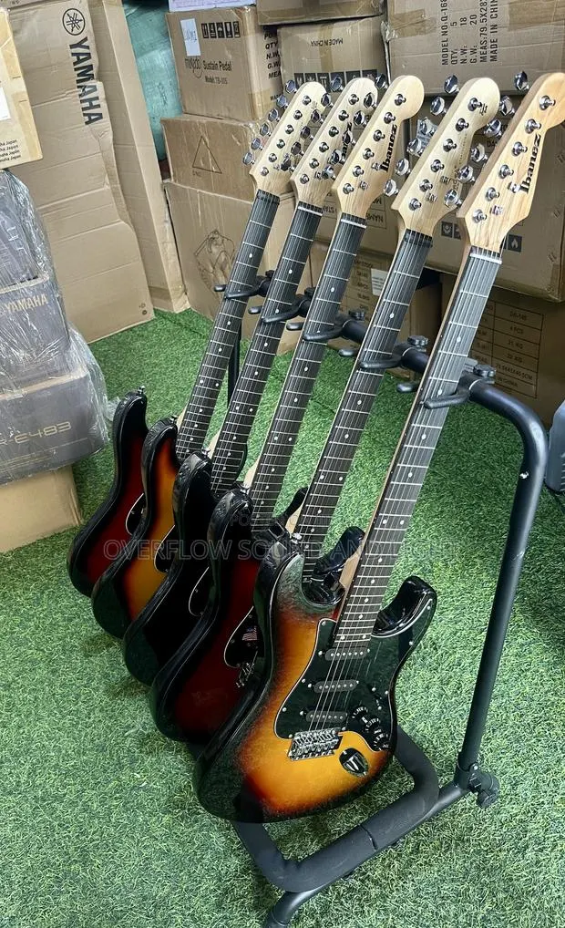 Ibanez and Fender Led Guitars · Photo 1