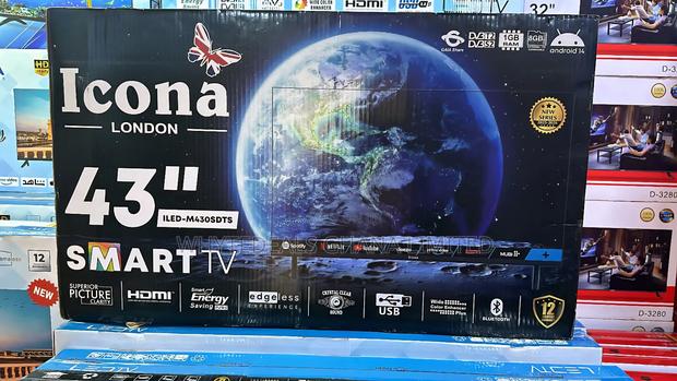 Icona London 43" Smart Android Led TV| Uk Brand|Voice Contr · Photo 3