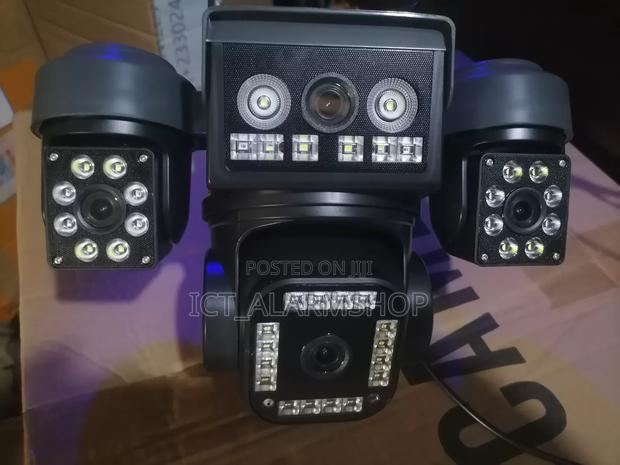 Dual Solar Power Panel Ptz 4lens · Photo 5