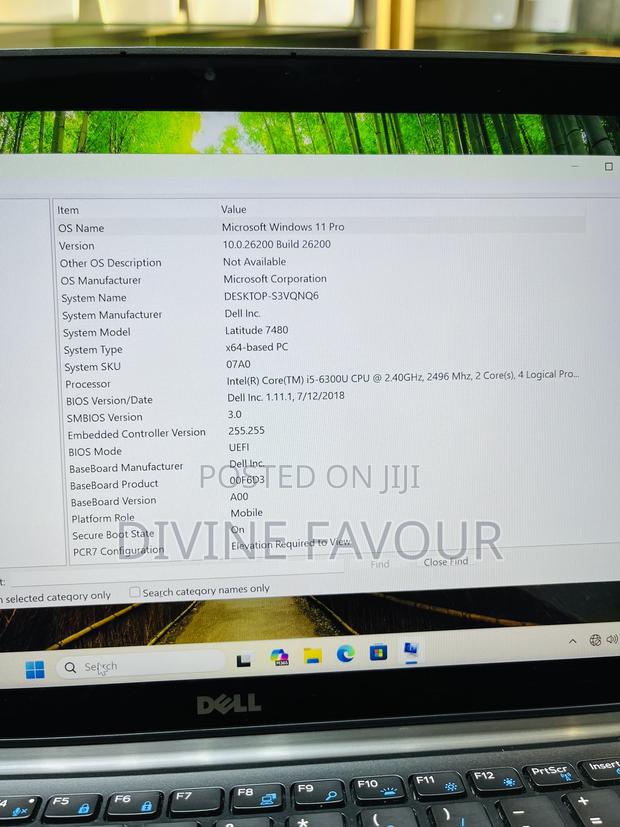 Laptop Dell Latitude 7480 8GB Intel Core I5 SSD 256GB · Photo 7