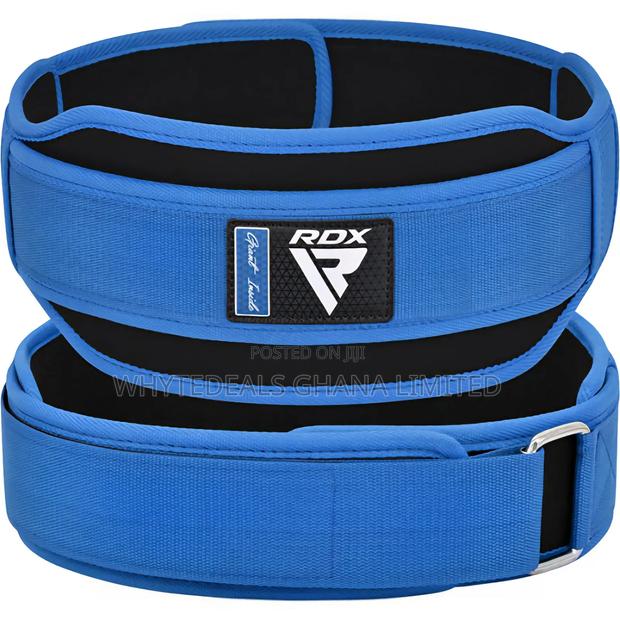 Rdx Weightlifting Gym Belt| Rx5| Comfort| Support| Durability| From Uk · Photo 4