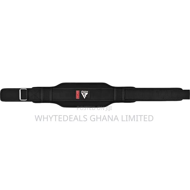 Rdx Weightlifting Gym Belt| Rx5| Comfort| Support| Durability| From Uk · Photo 5