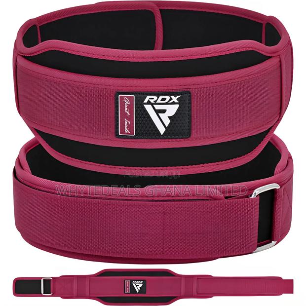 Rdx Weightlifting Gym Belt| Rx5| Comfort| Support| Durability| From Uk · Photo 1