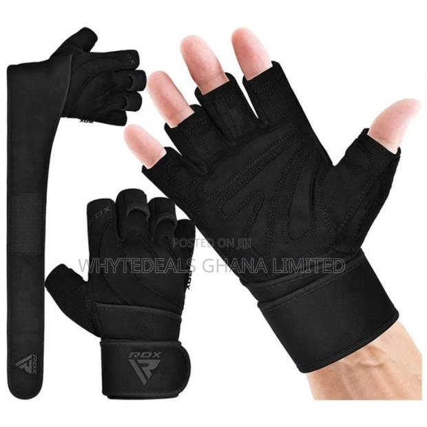 100% Authentic Leather| Rdx L4 Gym Gloves| Comfort| Support| Luxury · Photo 4