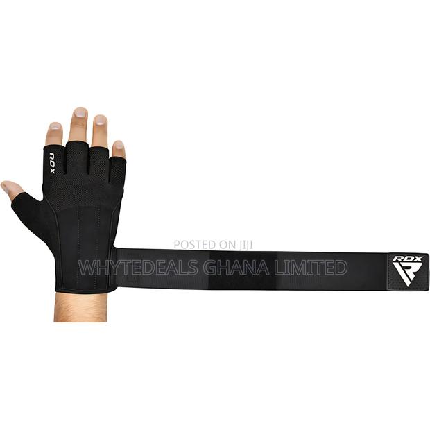 Rdx W3 Weightlifting Gym Gloves|Comfort|100% Authentic Leather From Uk · Photo 4