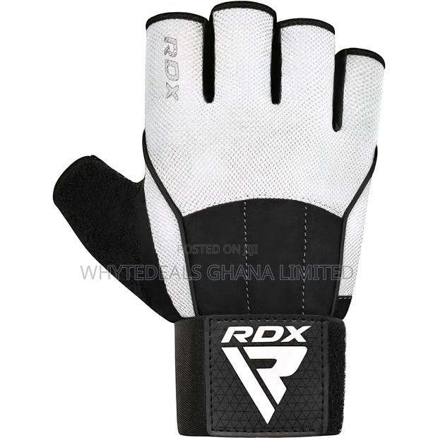 Rdx W3 Weightlifting Gym Gloves|Comfort|100% Authentic Leather From Uk · Photo 5