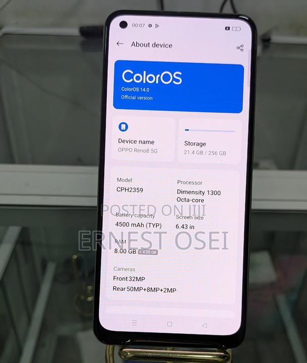 Oppo Reno 256 GB Silver · Photo 3