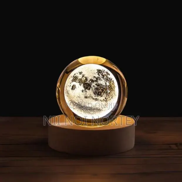 3d Crystal Ball Lamp · Photo 1