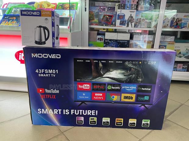 Mooved 43 Inches Smart Android Television With Kettle · Photo 1