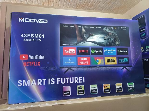 Mooved 43 Inches Smart Android Television With Kettle · Photo 2