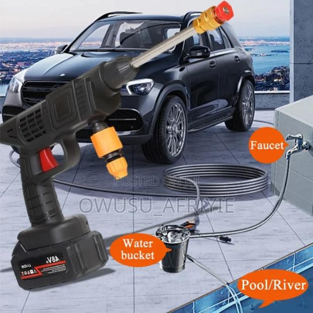 Portable Powerful Cordless High Pressure Car Washer (Christmas Promo) · Photo 5