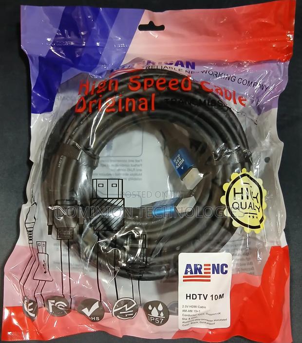 10m Hdtv American High Speed Original Cable · Photo 1