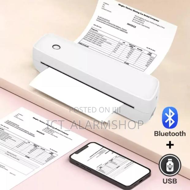 A4 Thermal Inkless Printer Mini Portable · Photo 1