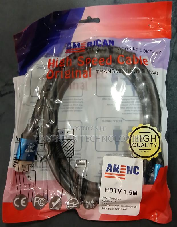 1.5m HDTV American High Speed Original Cable · Photo 1