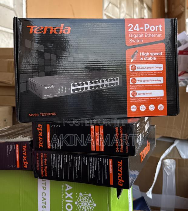 Tenda 24-Port Gigabit Ethernet Switch Teg1024gd · Photo 3