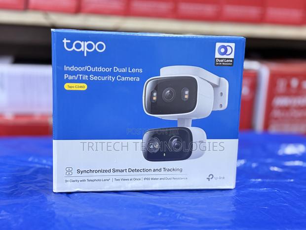 Tp-Link Tapo C246d Indoor and Outdoor Dual Lens Wifi Camera 3mp · Photo 1