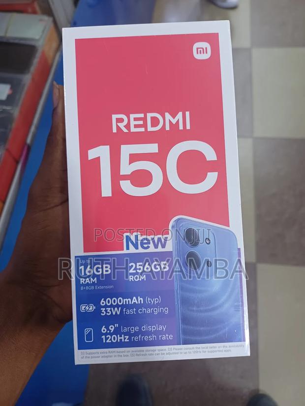 New Xiaomi Redmi 15C 4G 256 GB Black · Photo 2