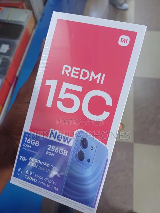 New Xiaomi Redmi 15C 4G 256 GB Black · Photo 1